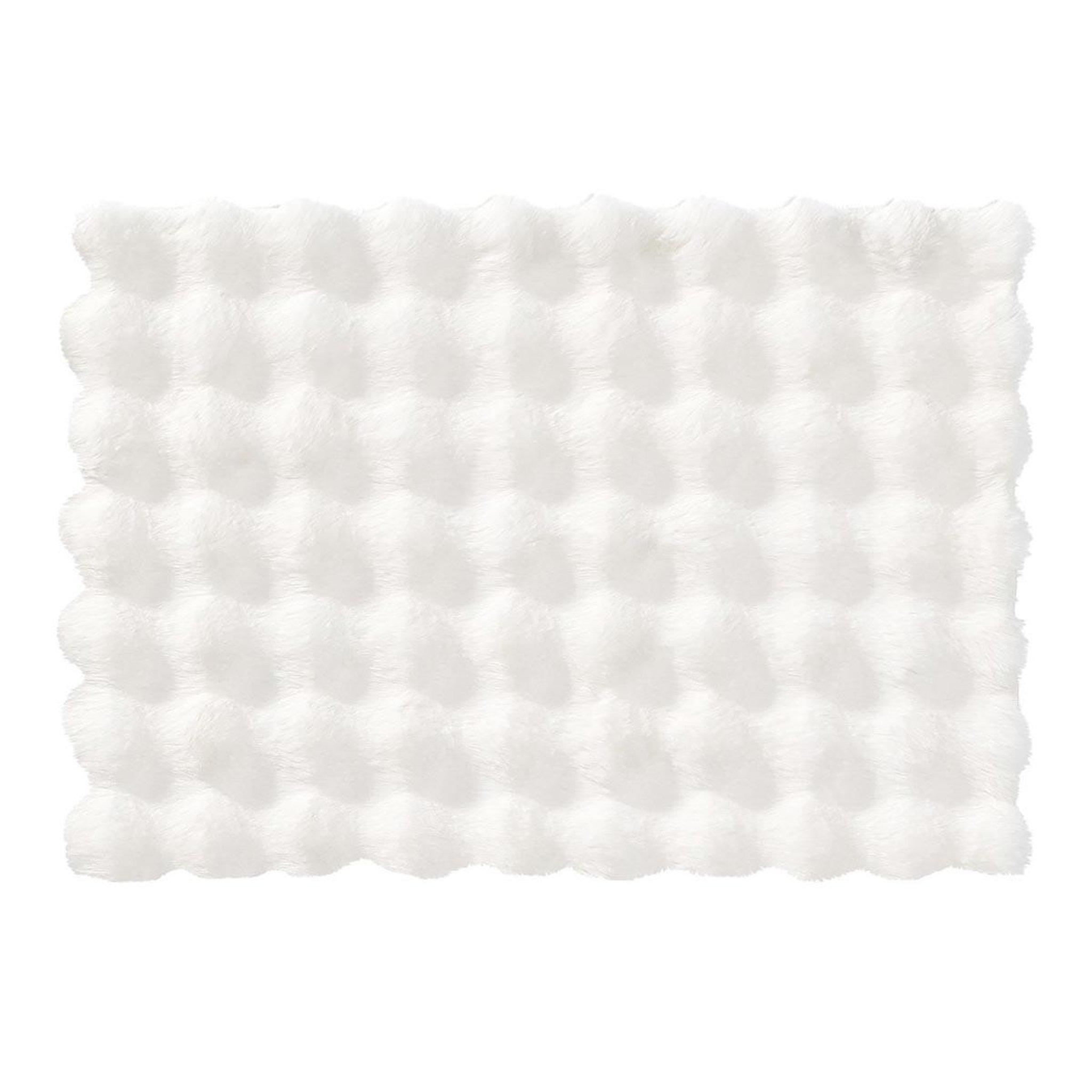 Douceur d'Intérieur Tapis imitation fourrure  mounty  60x90cm naturel