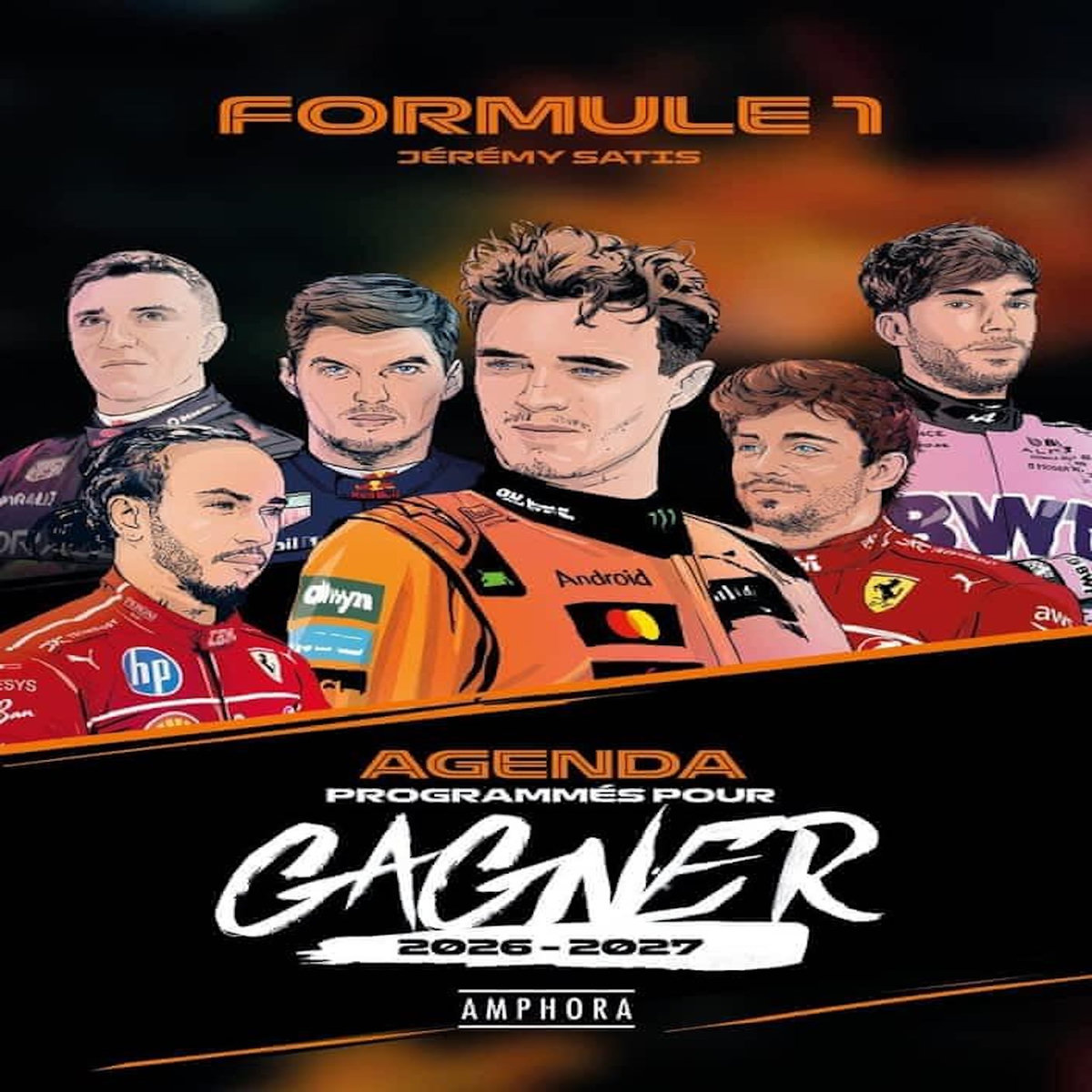 AGENDA FORMULE 1. EDITION 2026-2027, Satis Jérémy