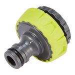 GARDENSTAR Nez de robinet en plastique à visser - 25mm