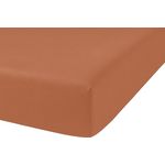 Home collection Drap housse 100% percale de coton 80 fils/cm2-bonnet 30cm-uni. Coloris disponibles : Blanc