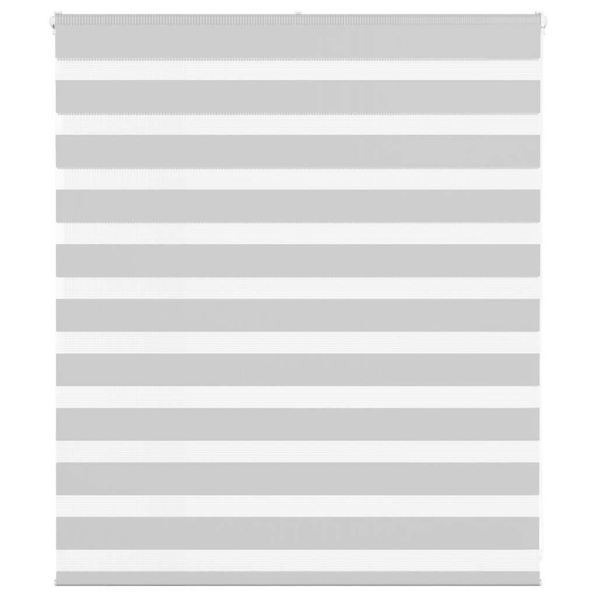 VIDAXL Store zebre gris clair largeur du tissu 130,9 cm polyester