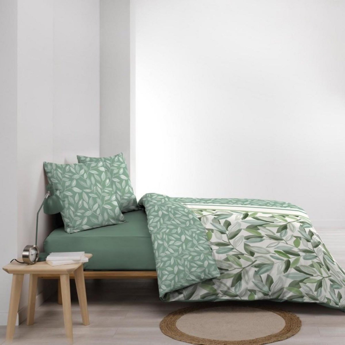 Douceur d'Intérieur Housse de couette 240x220 + 2 taies ELEONORE 100% coton