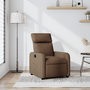 Voir la diapositive 1 : VIDAXL Fauteuil inclinable Marron Tissu