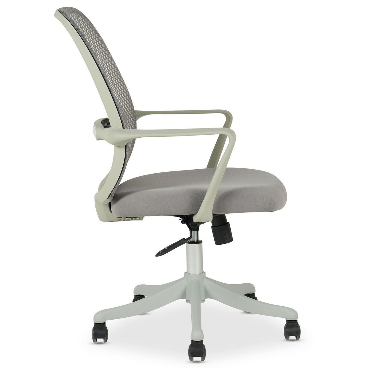 IDIMEX Chaise de bureau ergonomique MOLLIS réglable en tissu mesh
