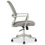 Voir la diapositive 3 : IDIMEX Chaise de bureau ergonomique MOLLIS réglable en tissu mesh