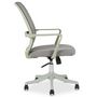 Voir la diapositive 3 : IDIMEX Chaise de bureau ergonomique MOLLIS réglable en tissu mesh