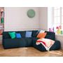 Voir la diapositive 1 : LISA DESIGN Onyx - canapé modulable d'angle droit 5 places - en tissu mailles 3d
