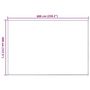 Voir la diapositive 6 : VIDAXL Tapis de tente 400x600 cm Marron