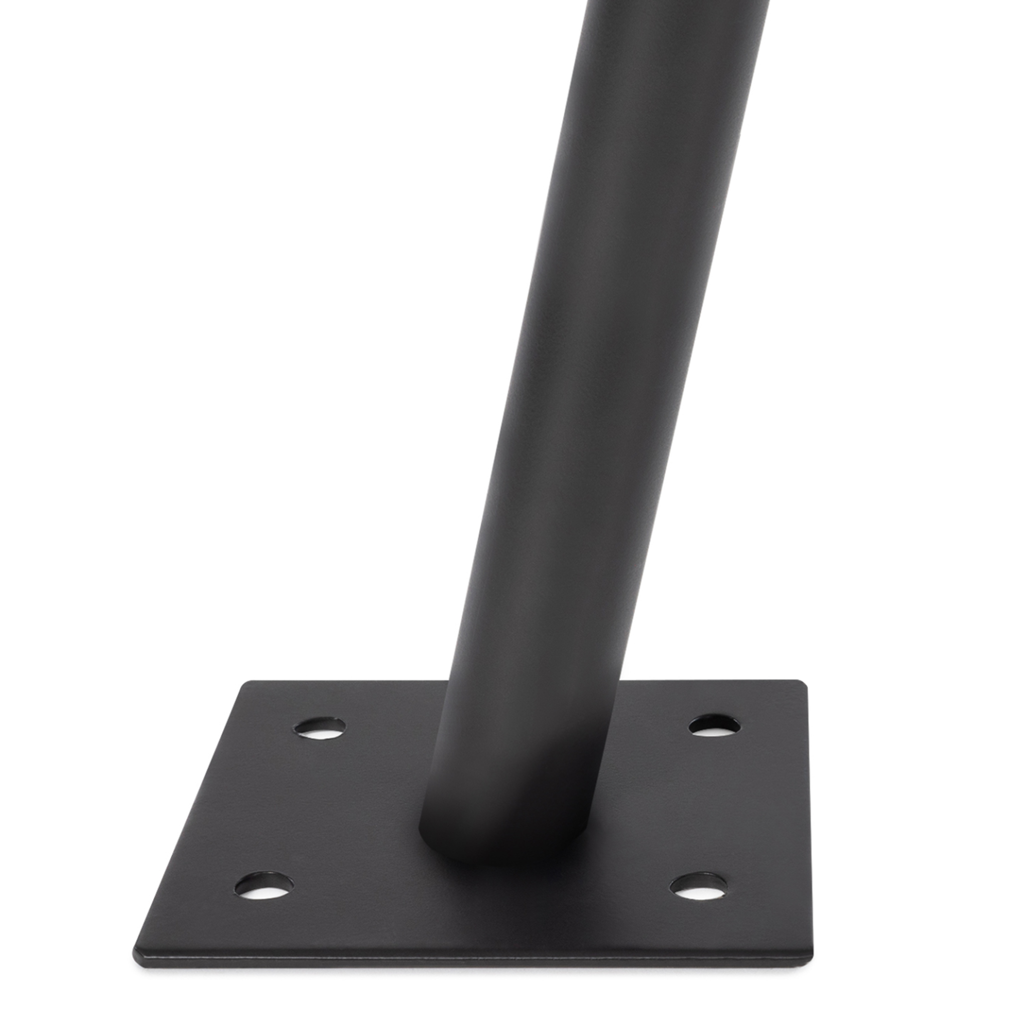 Voir la diapositive 3 : ID MARKET Mât de fixation pour voile d'ombrage h. 220 cm poteau et base acier