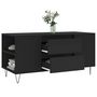 Voir la diapositive 4 : VIDAXL Table basse noir 102x44,5x50 cm bois d'ingenierie