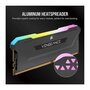 Voir la diapositive 4 : Corsair CORSAIR Memoire PC DDR4 - VENGEANCE RGB PRO SL 32Go 2x16Go - 3200Mhz - CAS16 - Black CMH32GX4M2E3200C16