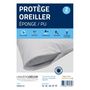 Voir la diapositive 4 : UNIVERS DECOR Lot de 2 protège oreiller éponge imperméable anti-acariens 63 x 63 cm