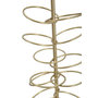 Voir la diapositive 4 : Paris Prix Bougeoir Design en Métal  Rings  46cm Or