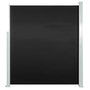 Voir la diapositive 2 : VIDAXL Auvent lateral retractable 160 x 500 cm Noir