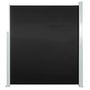 Voir la diapositive 2 : VIDAXL Auvent lateral retractable 160 x 500 cm Noir
