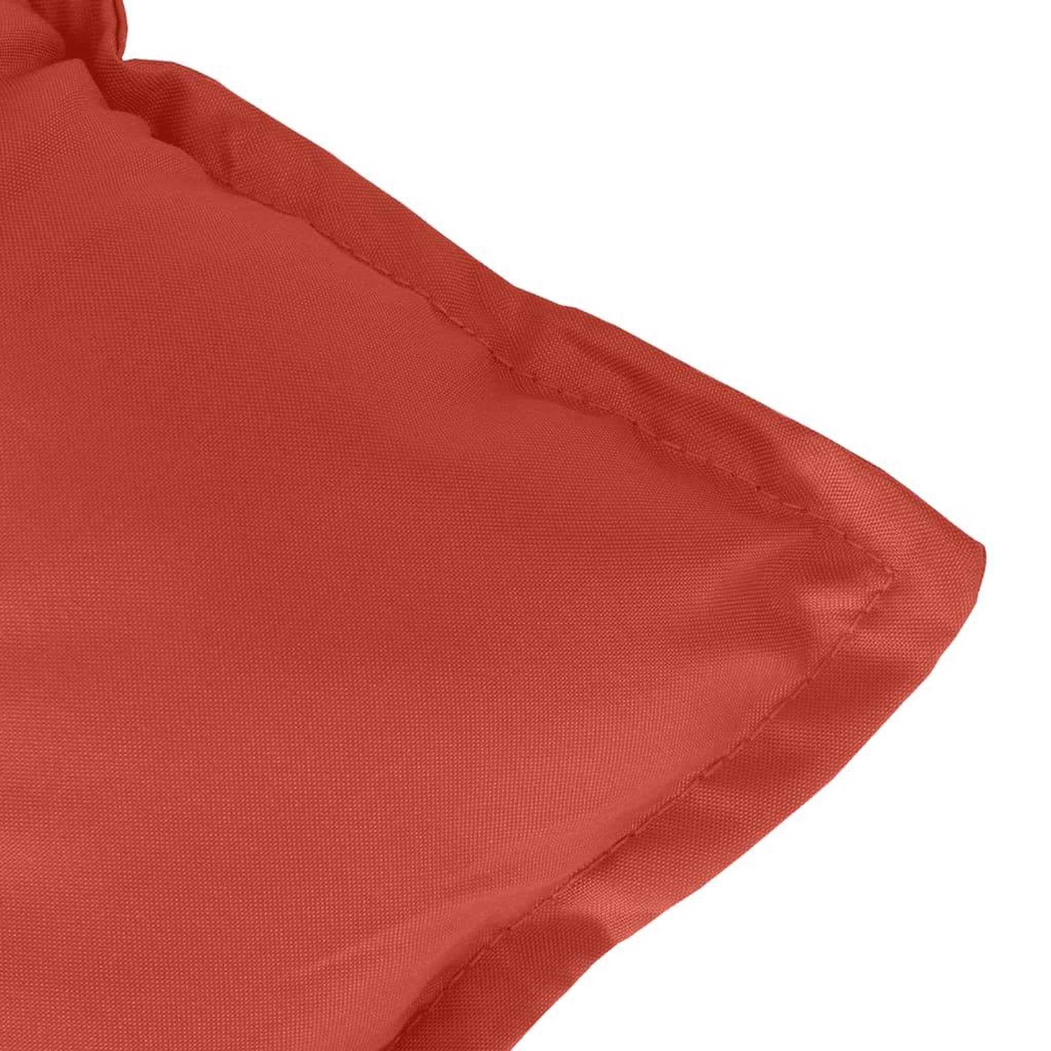 Voir la diapositive 5 : VIDAXL Coussin de banc de jardin rouge melange 100x50x7 cm tissu