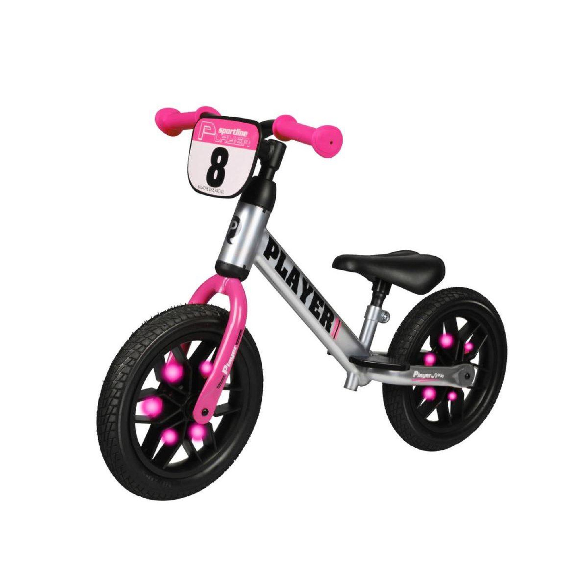 QPLAY Draisienne  player rose