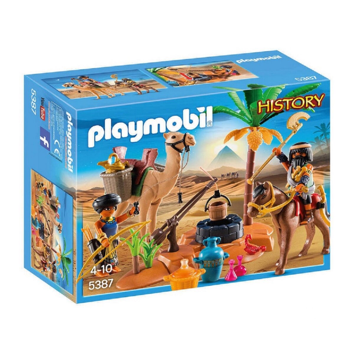 PLAYMOBIL 5387 - History - Pilleurs égyptiens avec trésor