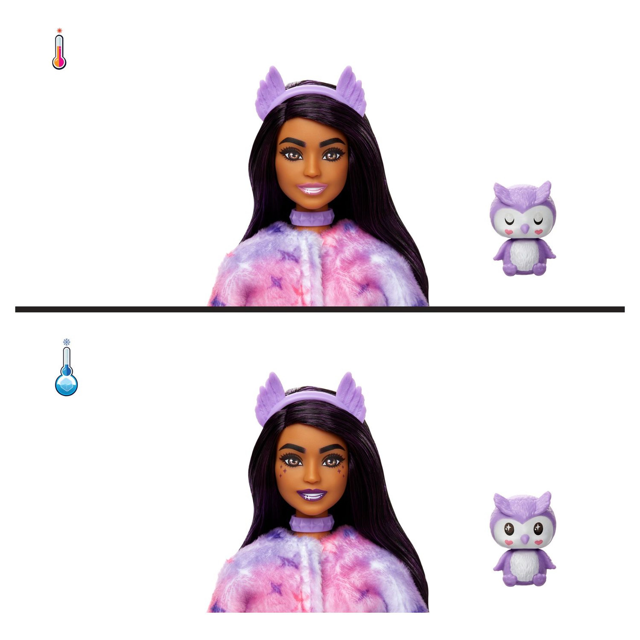 Voir la diapositive 8 : BARBIE Poupée Barbie Cutie Reveal Chouette 