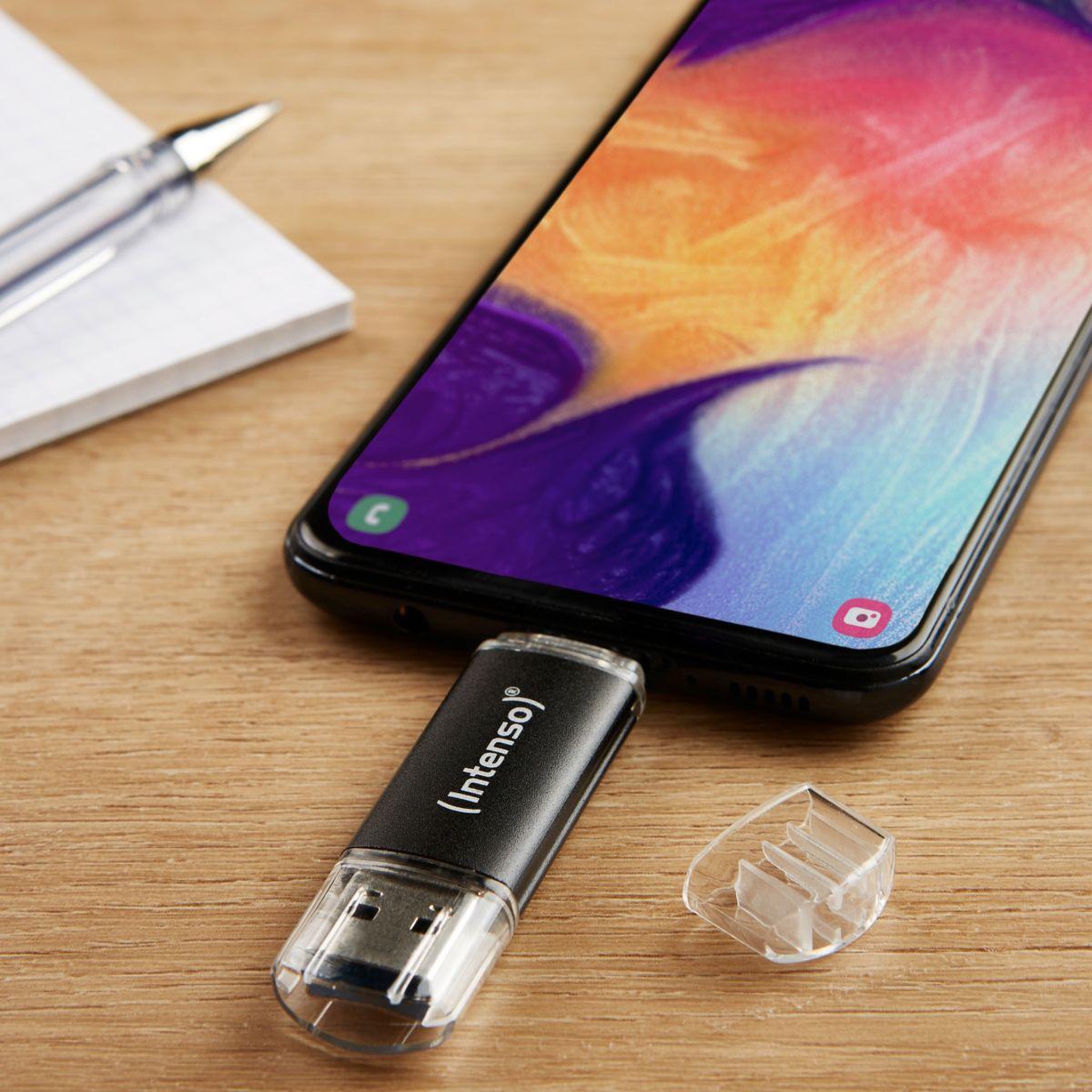 Voir la diapositive 2 : Intenso Clé USB 64go TWIST LINE Flash drive 3.2