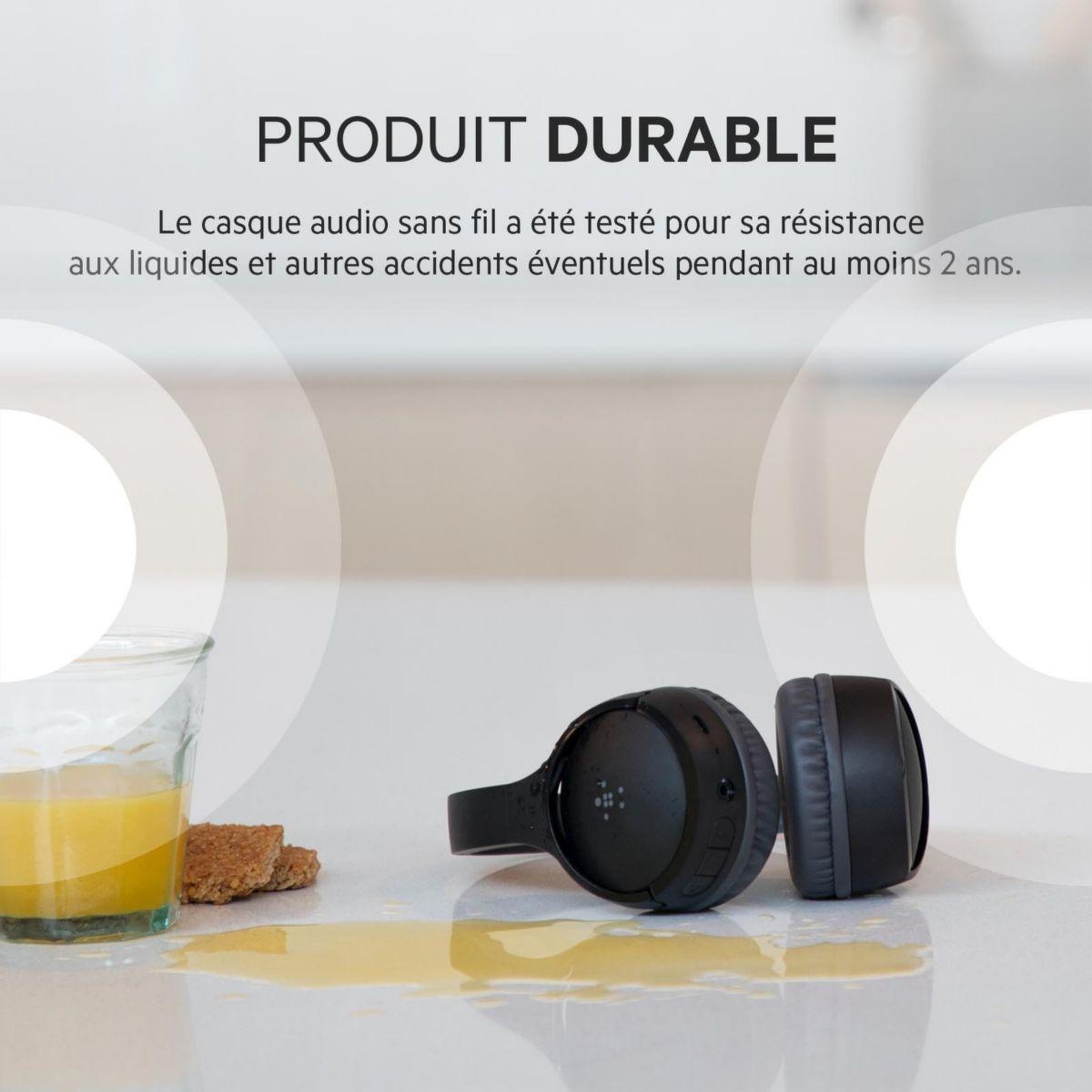 Voir la diapositive 4 : Belkin Casque pour enfant SoundForm Mini Noir