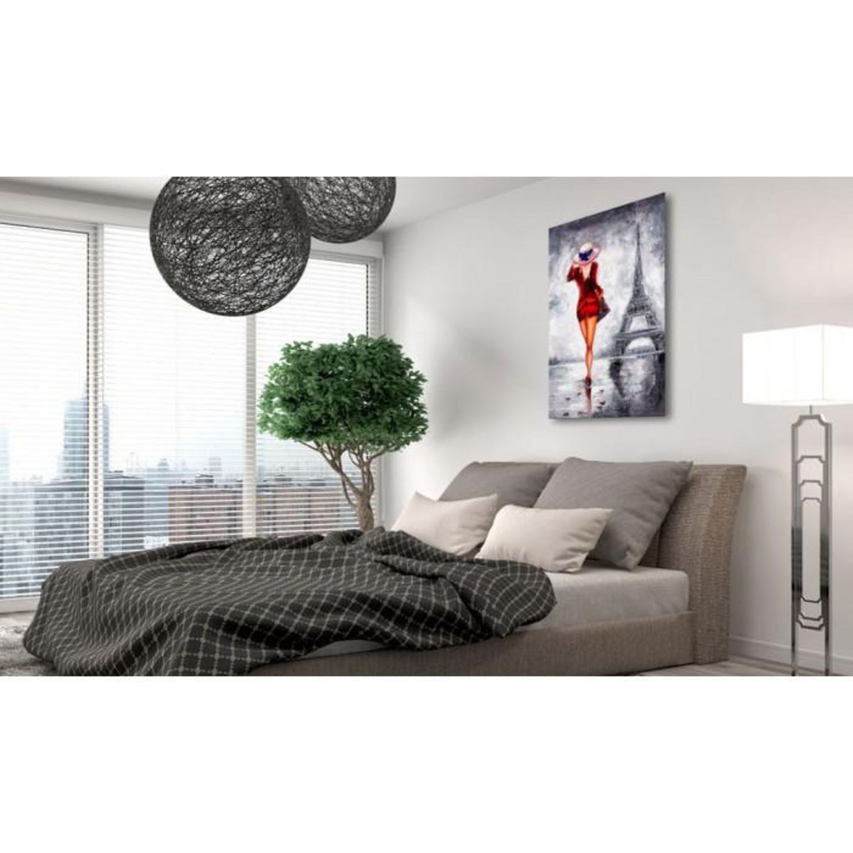 Paris Prix Tableau Imprimé  Lady in Paris