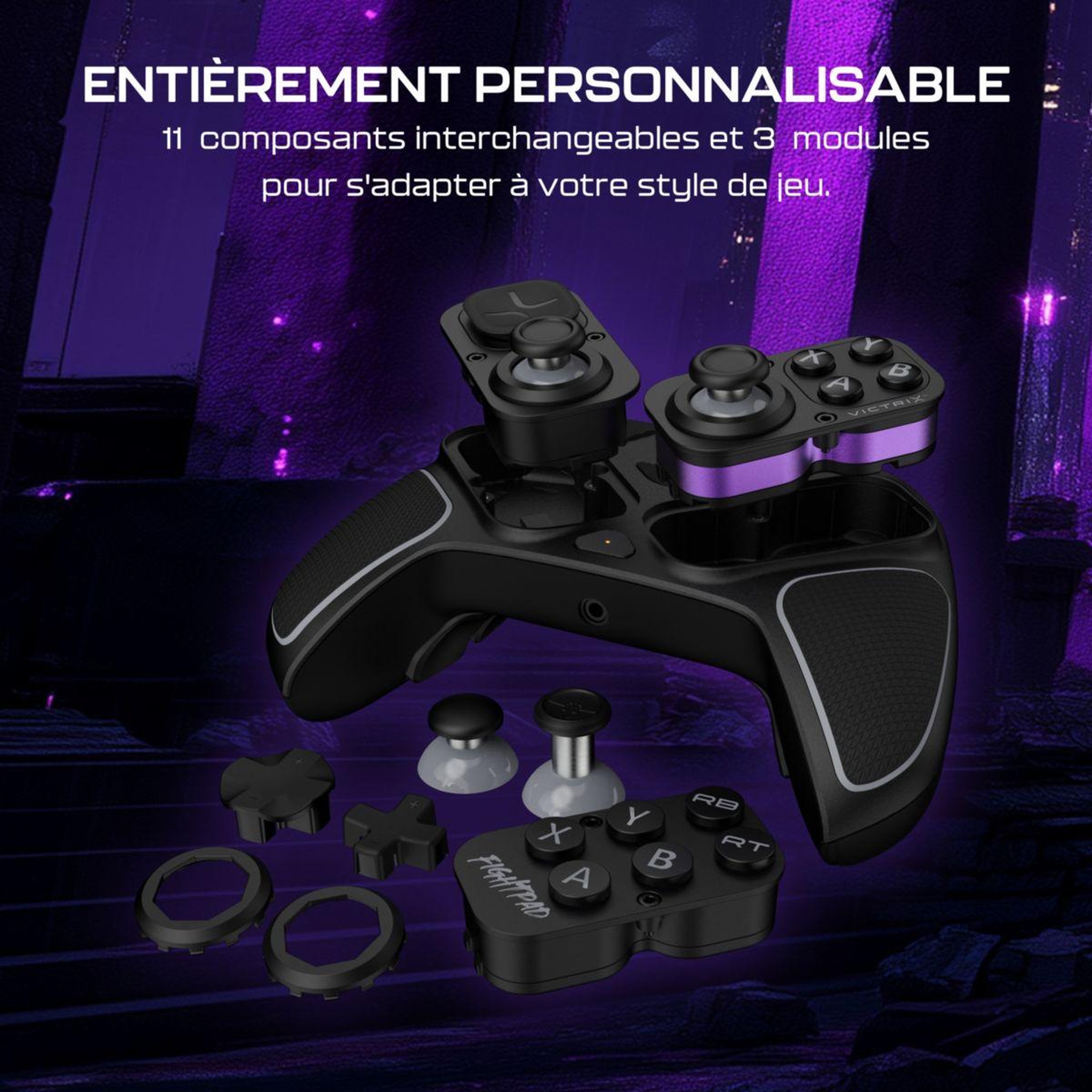 Voir la diapositive 5 : Turtle Beach Manette victrix pro bfg reloaded noir