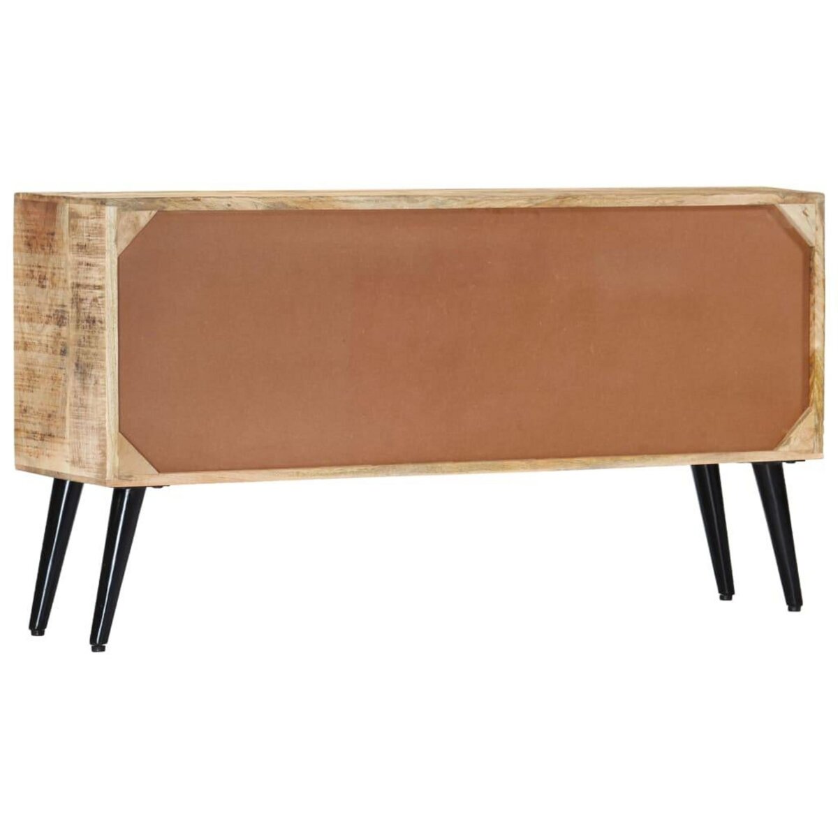 VIDAXL Buffet 118x30x62 cm Bois de manguier massif