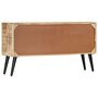 Voir la diapositive 5 : VIDAXL Buffet 118x30x62 cm Bois de manguier massif