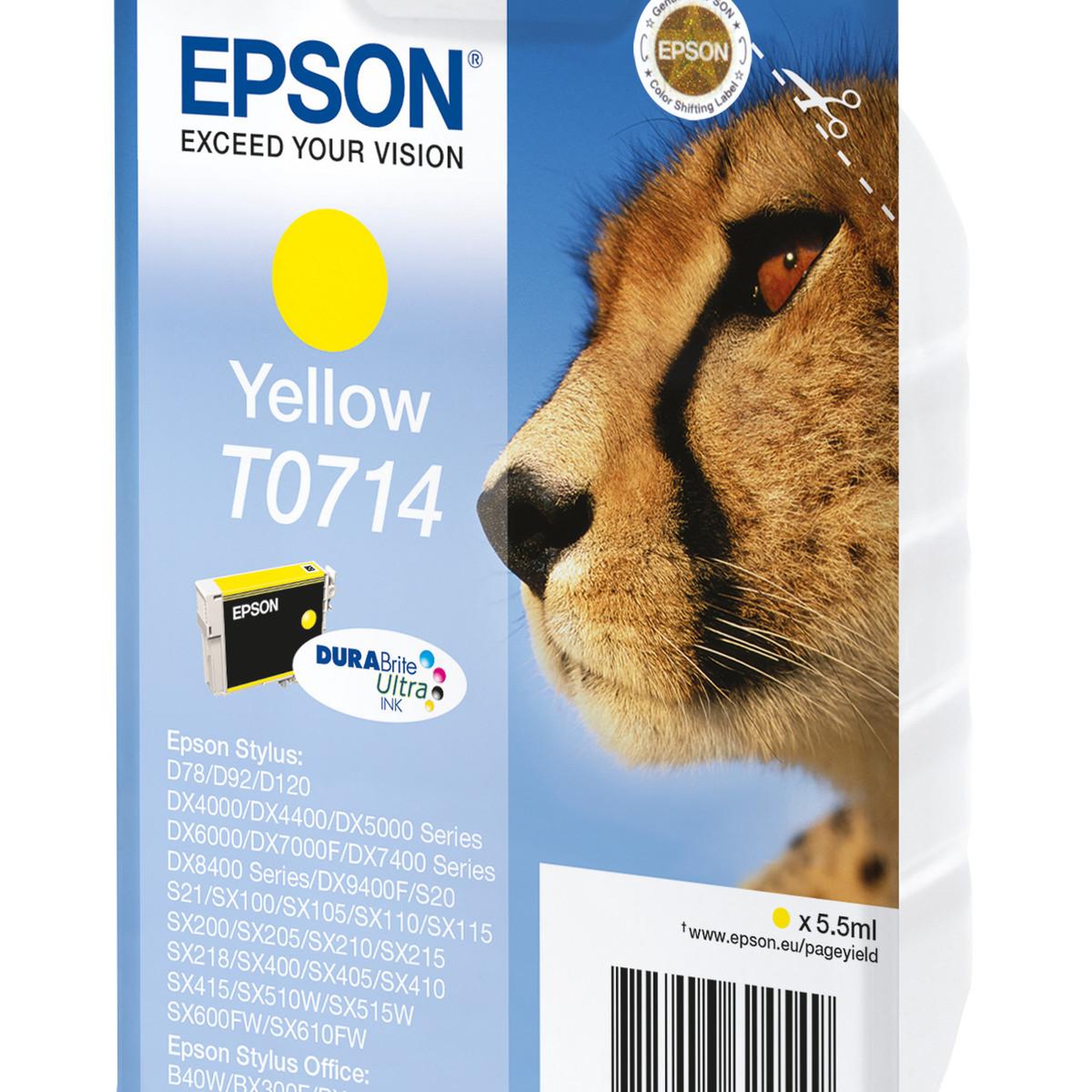Voir la diapositive 3 : Epson Epson cartouche  guépard  - encre durabrite ultra j