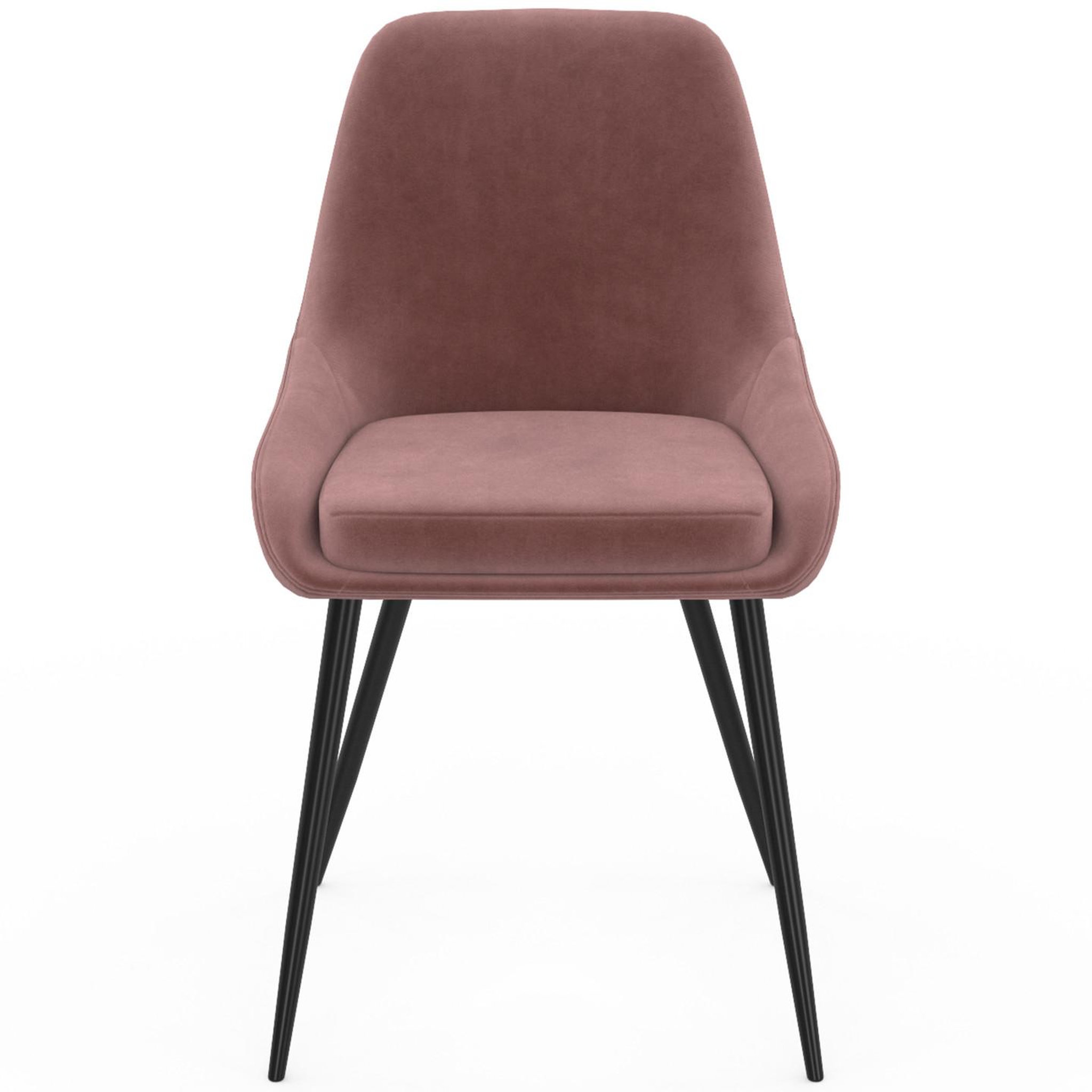 Voir la diapositive 3 : ID MARKET Lot de 6 chaises thalya en velours mix color pastel bleu x2, gris foncé x2, gris clair, rose avec accoudoirs