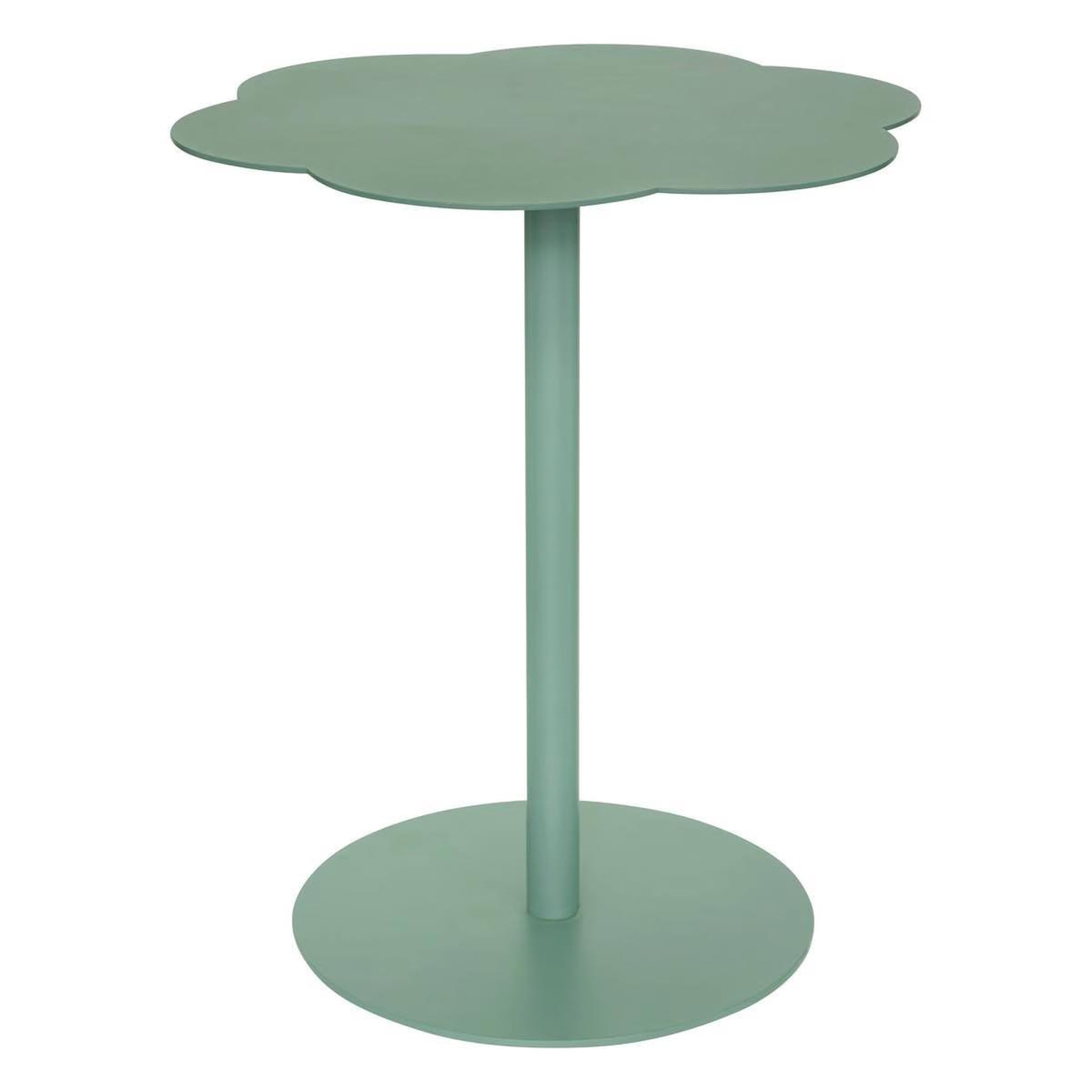 ATMOSPHERA Table d'appoint fleur  fiora  50cm vert olive