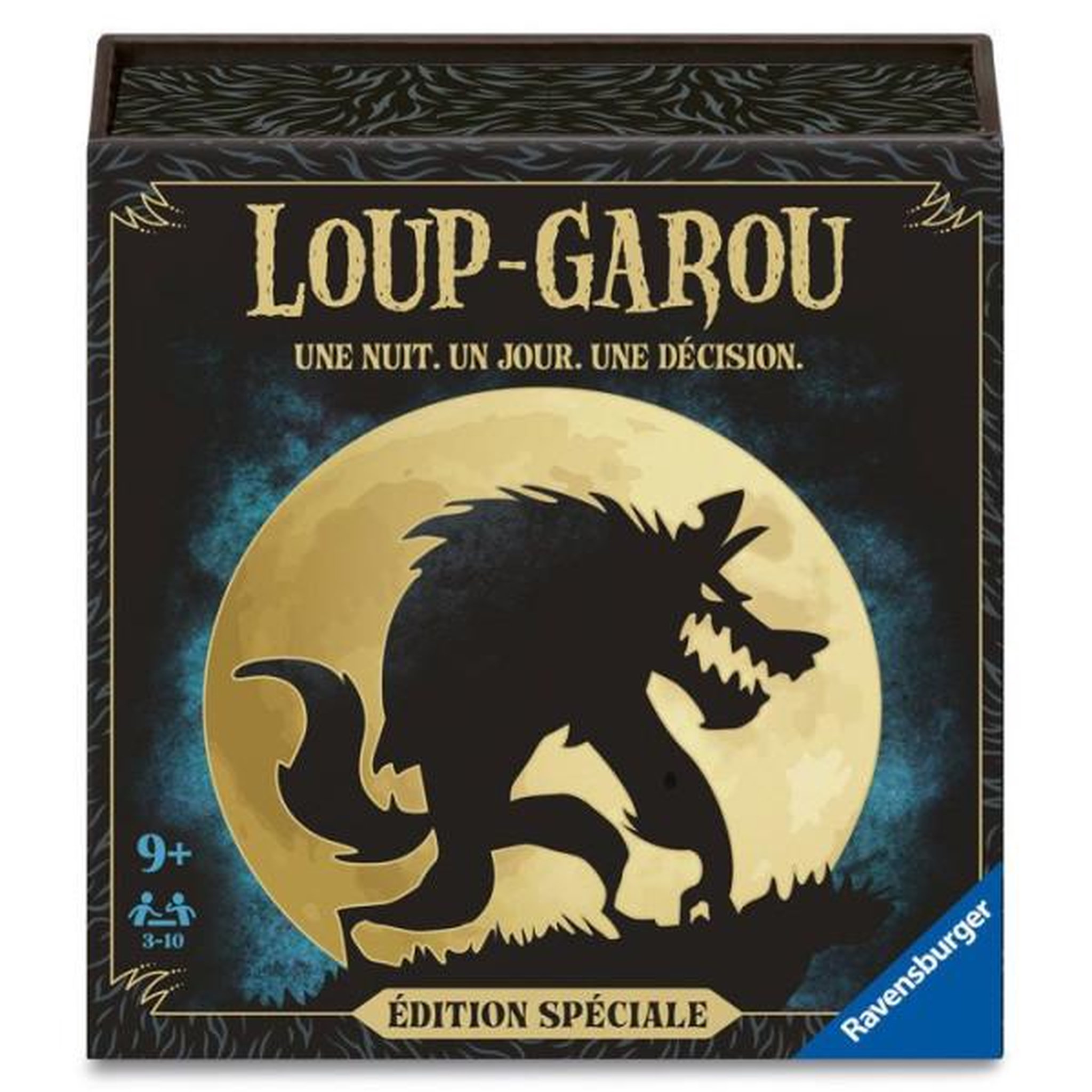 RAVENSBURGER Ravensburger-Loup-Garou pour une Nuit Édition spéciale-Best-of Loup-Garou-Jeu d'Ambiance-des 9 Ans-Appli gratuite-Mixte-24896