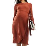 MAMALICIOUS Robe  Femme Mamalicious Susanna. Coloris disponibles : Rouge