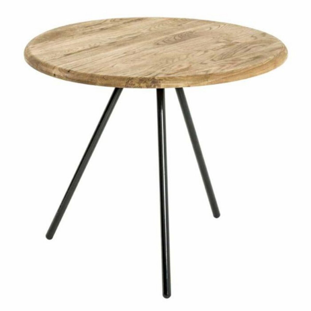 Paris Prix Table d'Appoint en Bois  Camille  50cm Naturel