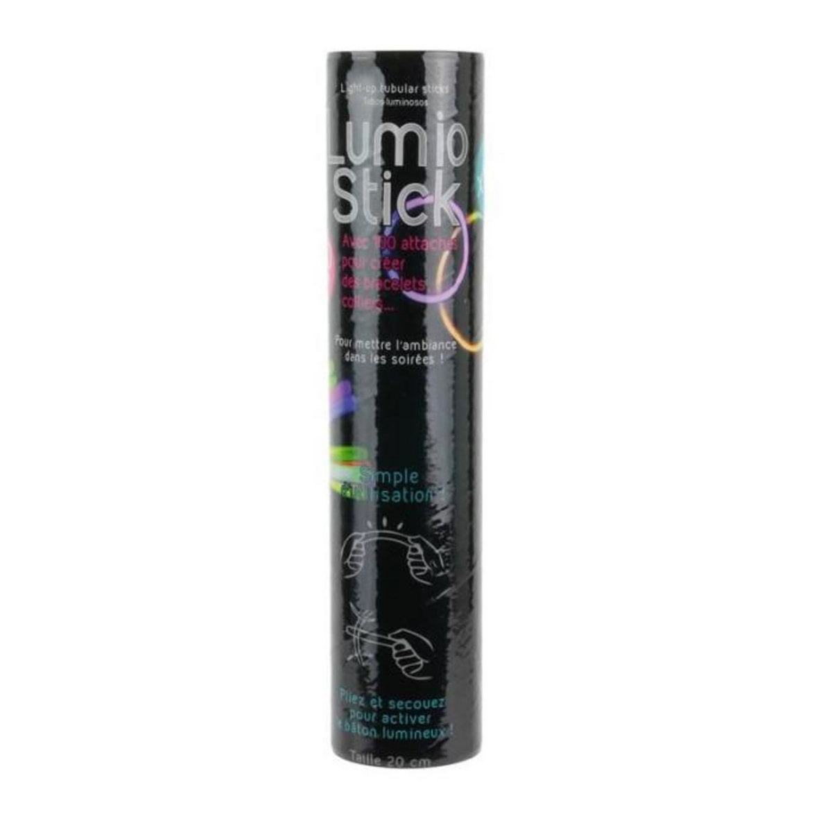 Paris Prix Lot de 100 Sticks  Lumios  20cm Multicolore