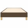 Voir la diapositive 5 : VIDAXL Cadre de lit sans matelas marron fonce 90x190 cm tissu