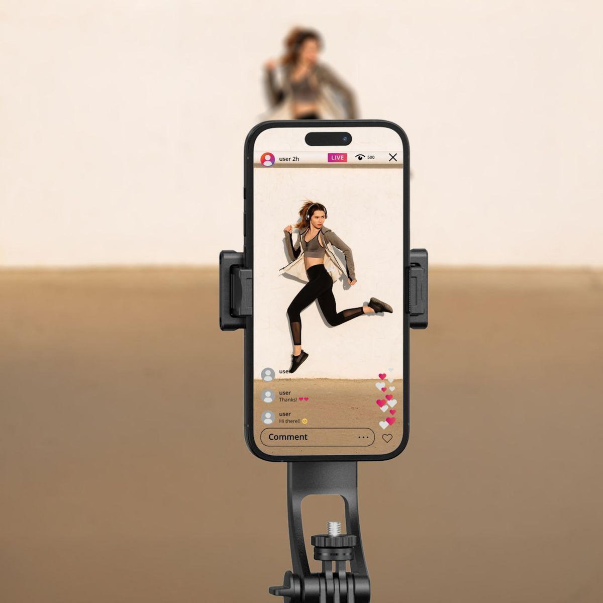 TNB Trépied Influence pro suivi visage 360