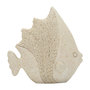 Voir la diapositive 1 : Paris Prix Statuette Poisson en Résine  Sand  16cm Beige