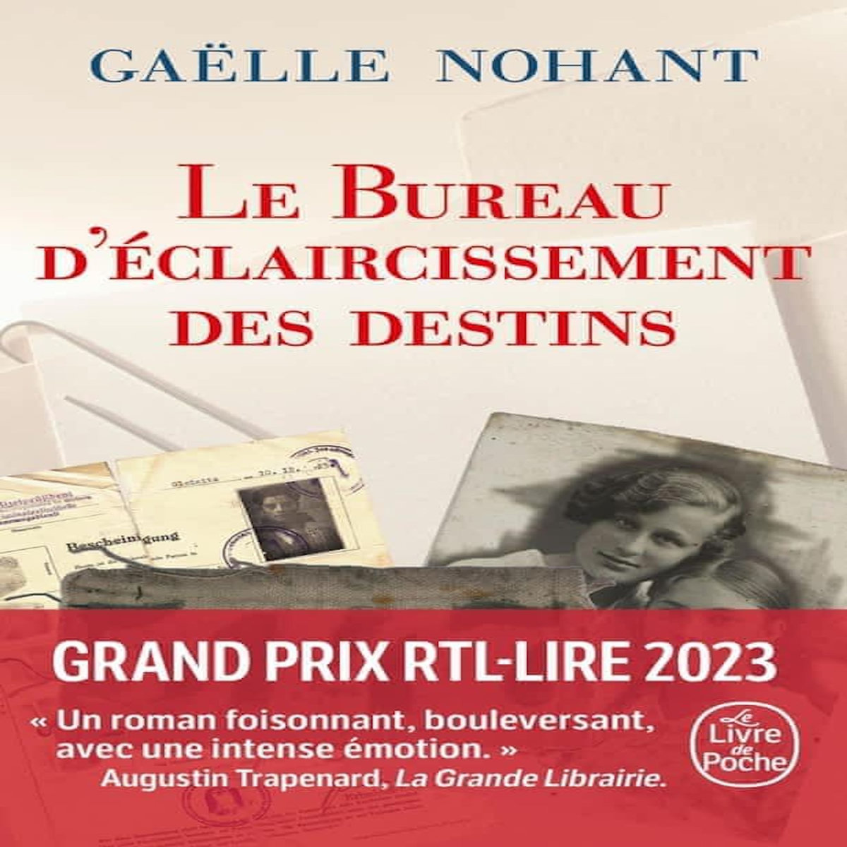 LE BUREAU D'ECLAIRCISSEMENT DES DESTINS, Nohant Gaëlle