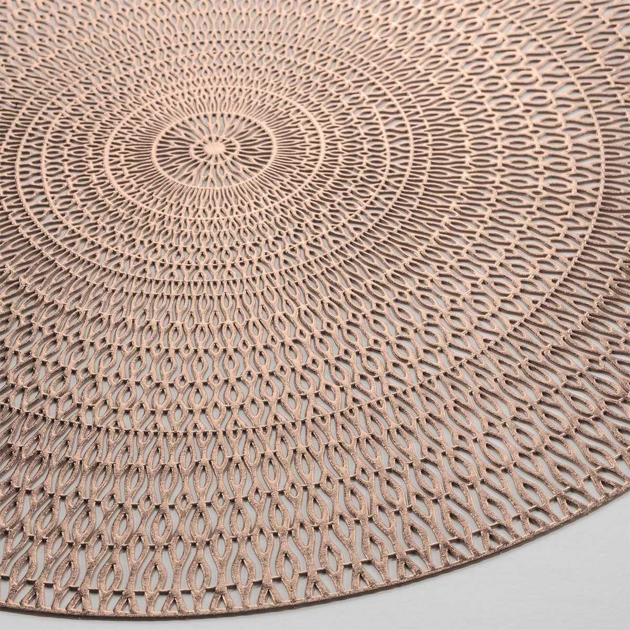 Voir la diapositive 2 : Douceur d'Intérieur Set de table ajouré  créole  38cm cuivre