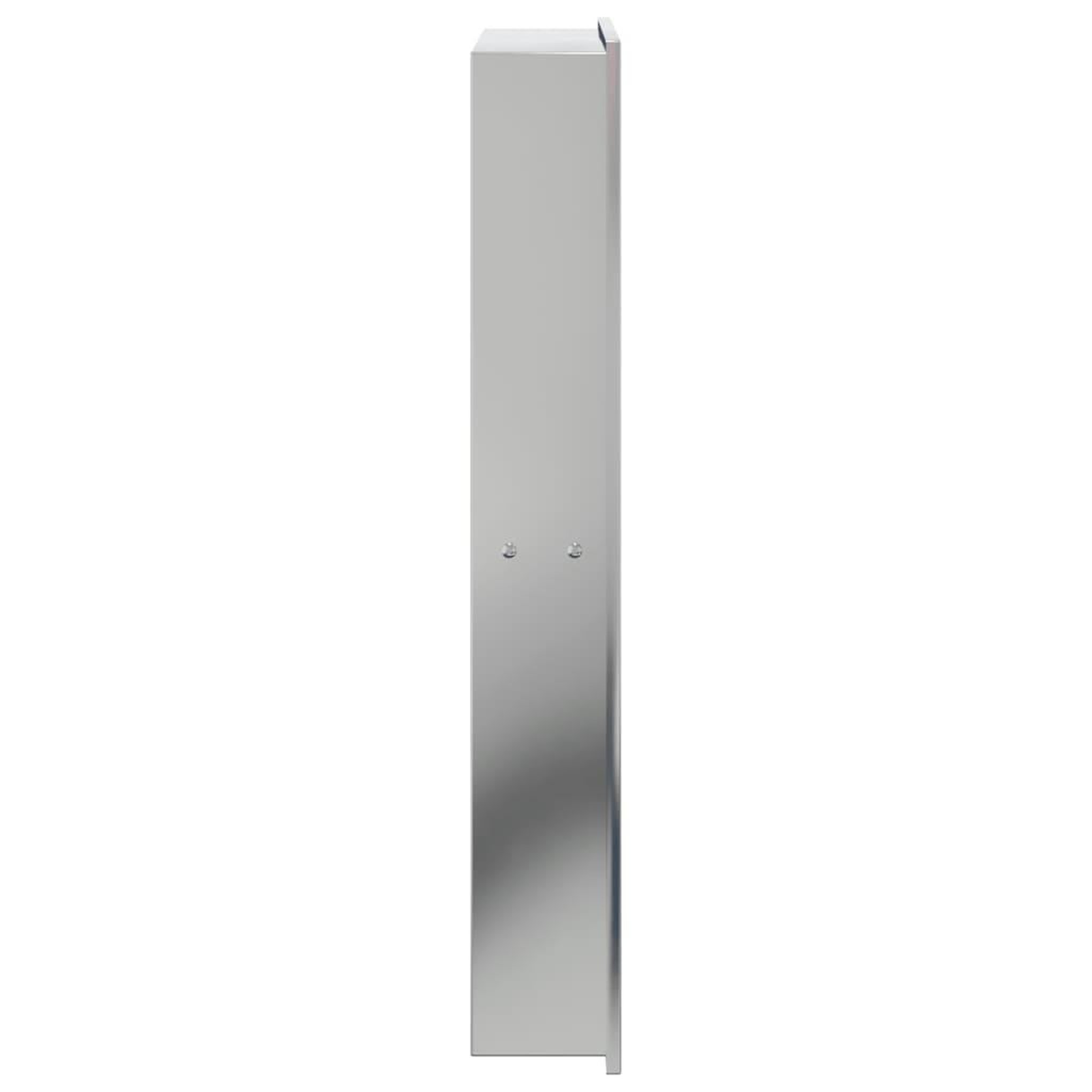 Voir la diapositive 5 : VIDAXL Niche de douche argente brosse 32x62x9 cm acier inoxydable