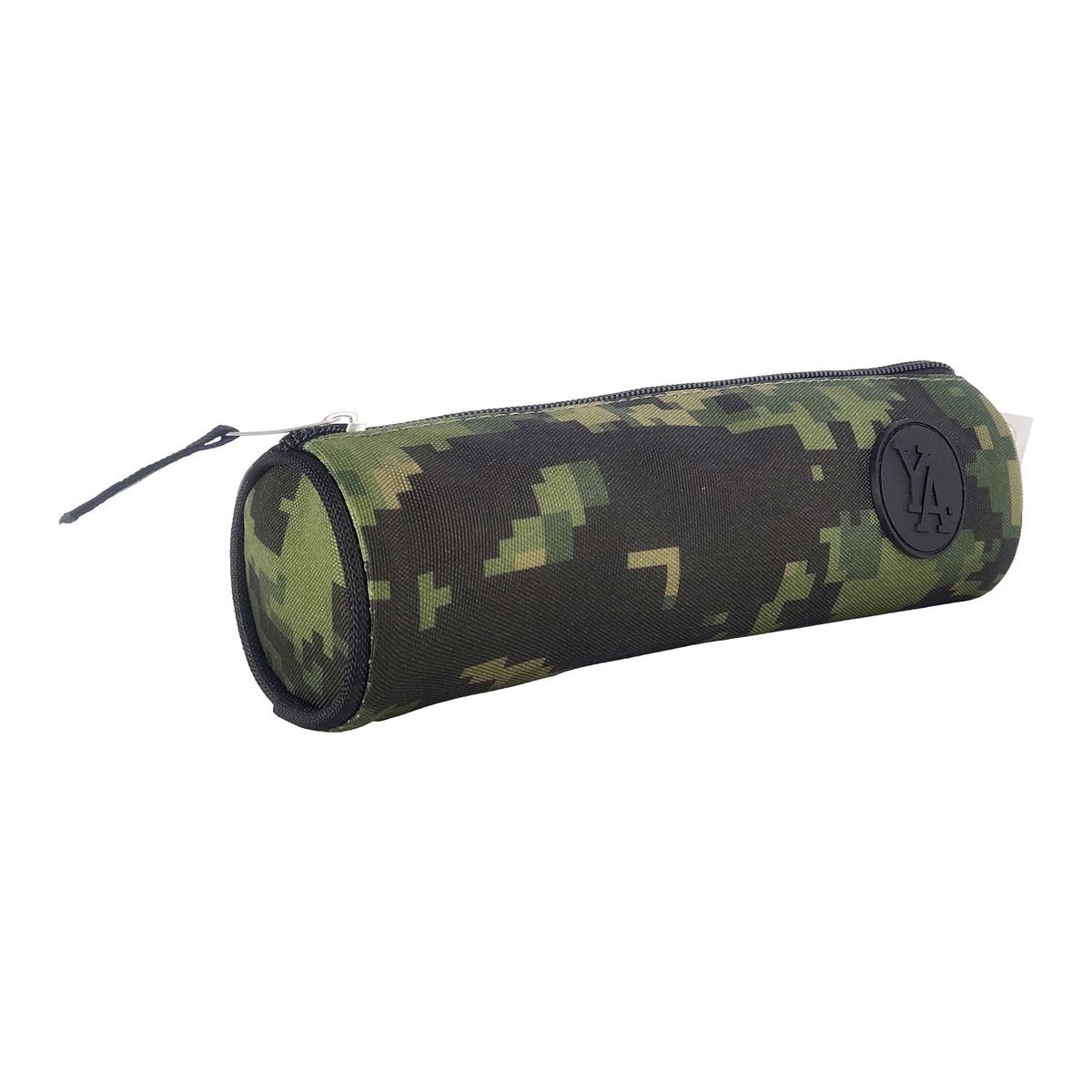 YOUNG'S ATTITUDE Trousse scolaire ronde polyester imprimé camouflage kaki