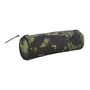 Voir la diapositive 2 : YOUNG'S ATTITUDE Trousse scolaire ronde polyester imprimé camouflage kaki