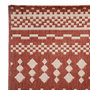 Voir la diapositive 2 : ATMOSPHERA Tapis Déco Imprimé  Colyn  120x160cm Terracotta