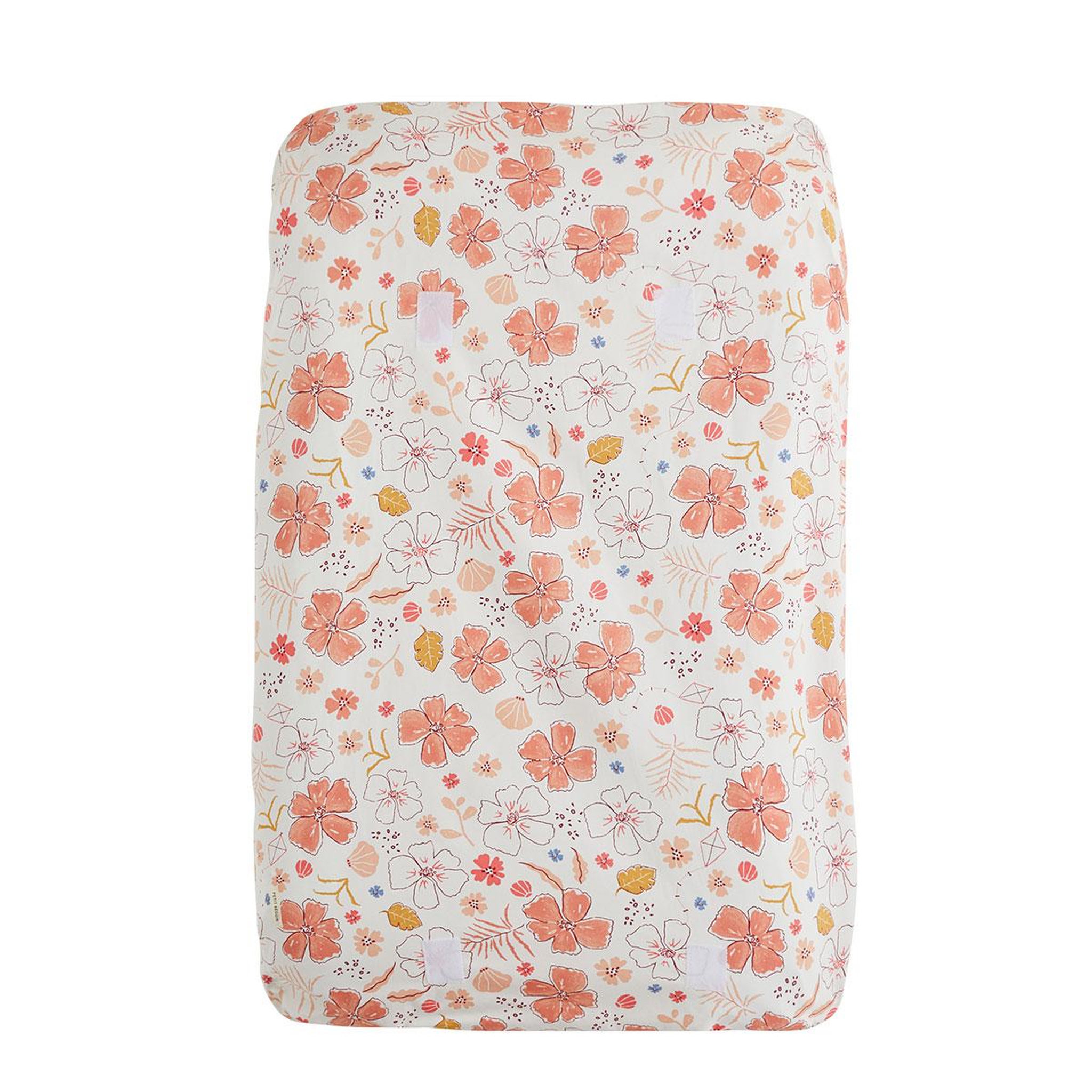 Voir la diapositive 2 : Petit Béguin Housse de matelas à langer + 2 tapis de change santa giulia