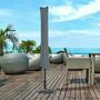 Voir la diapositive 2 : OUTSUNNY Housse de protection imperméable pour parasol droit avec fermeture éclair et cordon de serrage gris