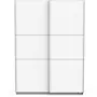 Demeyere Armoire GHOST - Décor blanc mat - 2 Portes coulissantes - L.148 x P.59,9 x H.203 cm - DEMEYERE