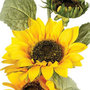Voir la diapositive 3 : ATMOSPHERA Fleur Artificielle  Tournesol  80cm Jaune