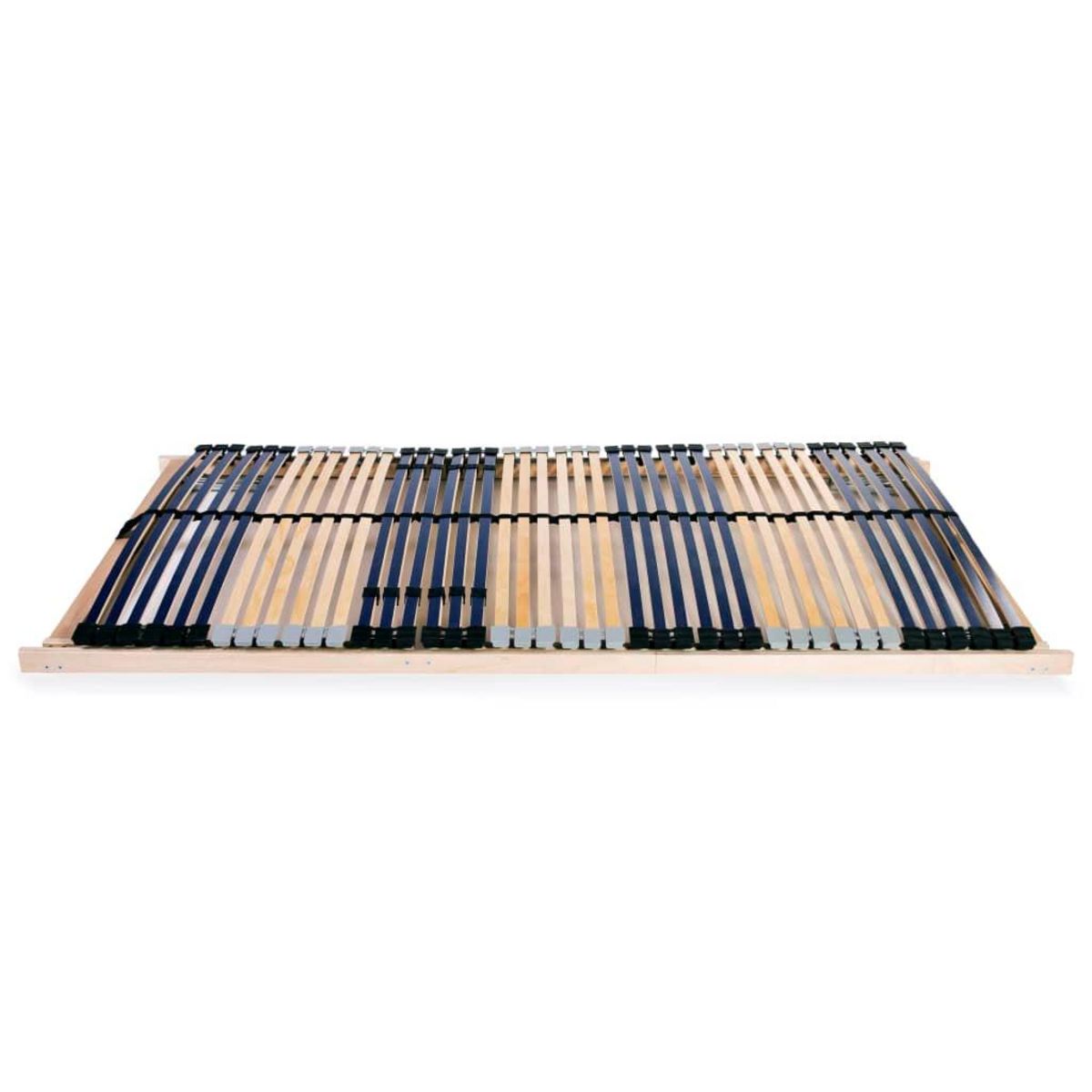 VIDAXL Sommier a lattes sans matelas avec 42 lattes 7 zones 140x200 cm